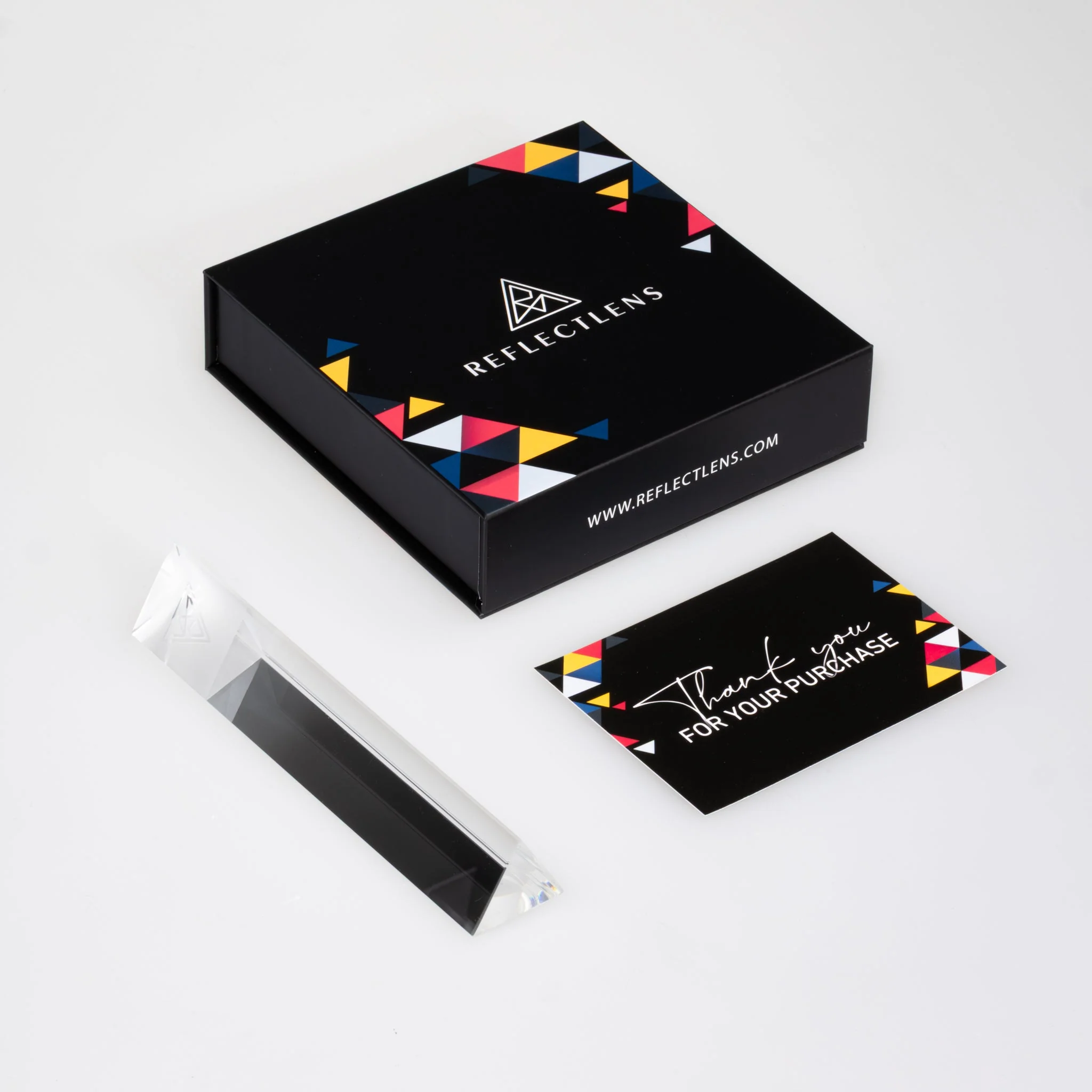 Crystal Triangular Prism - Image 3